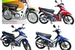 Cty Detech bán cả xe máy nhái kiểu dáng xe Honda, Yamaha?