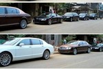 Dàn siêu xe toàn Bentley nối đuôi nhau trên phố Cao Bằng