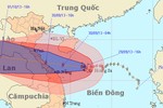 15h chiều nay, bão số 10 oanh tạc Quảng Bình, Quảng Trị