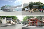 Đồ họa phối cảnh nhà ga tuyến Metro tỷ đô ở Hà Nội