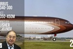 Tận mục Airbus A340-300 đắt gấp 5 lần chuyên cơ của ông Trump