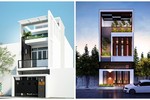 10 mẫu nhà ống 3 tầng thanh lịch, tiết kiệm chi phí