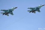 Choáng ngợp "thú mỏ vịt" Su-34 của Nga thả bom BetAB-250 xuyên bê tông