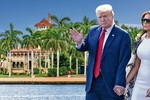 Bên trong dinh thự dát vàng xa hoa của ông Donald Trump 