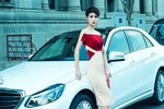 Mổ xẻ xế sang Mercedes mới cóng của Mai Thu Huyền