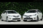 So sánh Toyota Corolla Altis thế hệ cũ và mới