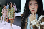 Mẫu nhí Việt mở màn cho show Gucci Kids, thần thái cực đỉnh