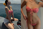 Cận cảnh body “đẹp từng centimet” của nàng dâu hào môn khi diện bikini