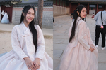 Doãn Hải My khoe nhan sắc xinh đẹp trong bộ hanbok của Hàn Quốc