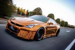 Siêu xe Nissan GT-R mạ vàng, sơn điêu khắc cực đỉnh