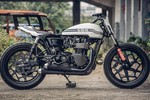 Triumph Thruxton "bản độ" flat tracker siêu độc đáo