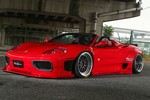 “Hàng cũ” Ferrari 360 Spyder lột xác với widebody khủng