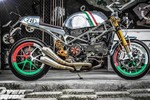 Soi “Ly cafe Ý” đậm đặc từ Ducati Monster 900