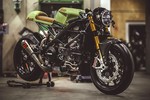 Siêu môtô Ducati 848 Evo “lột xác” cafe racer cực độc