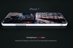 Concept iPhone 7 không có viền màn hình và logo phát sáng