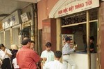 Hình độc về cửa hàng kem Tràng Tiền những năm 1990