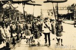 Hình độc vua Bảo Đại tuần du các tỉnh Nam Trung Bộ năm 1933