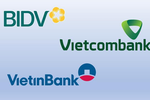 Vietcombank đỉnh về lợi nhuận, BIDV đáng ngại nợ xấu, VietinBank tăng dự phòng