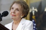 Ảnh Đệ nhất phu nhân Mỹ Nancy Reagan hồi còn sống