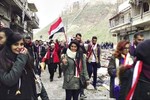 Ảnh: Dân Syria hào hứng thăm Thánh đường ở thành phố Aleppo