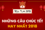 Video: Lời chúc Tết hay và ý nghĩa nhất xuân Mậu Tuất 2018