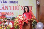 Bà Lâm Thị Phương Thanh tái đắc cử Bí thư Tỉnh ủy Lạng Sơn