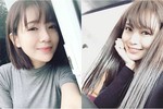 Hot girl fan MU Tú Linh khác lạ với mái tóc dài