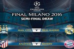 Real Madrid đụng độ Man City tại bán kết UEFA Champions League