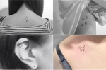 Mẫu xăm mini tattoo cực đỉnh dành cho các bạn gái