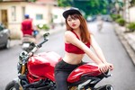 Gặp lại hot girl Hà thành xinh đẹp nổi bật mùa Euro 2016