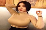 Mê mệt nhan sắc thật của hot girl siêu vòng 1 xứ Hàn