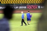 Philippines tập lậu trước trận bán kết AFF Cup 2018 với đội tuyển Việt Nam