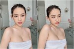 Diện áo quây lộ vòng 1, hot girl Cà Mau bị chê "đồ giả"