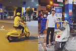 Đổ xăng cho Vespa giá khủng, Phan Công Khanh làm netizen ngã ngửa