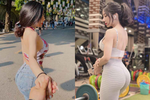 Giảm cân ngoạn mục, "hot girl phòng gym" khoe body nhìn là mê 