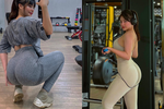 Hot gymer Hà Tĩnh khoe vòng 3 gần 1m nhìn mà mê