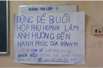 Mới đầu năm, họp phụ huynh nỗi ám ảnh của không ít bạn trẻ