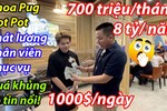 Khoa Pug tiết lộ mức lương của nhân viên phục vụ quán lẩu