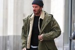 Cách phối đồ với áo parka siêu ấm mà vẫn cực chất như David Beckham