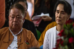 Chân dung 'cánh tay phải' của bà Aung San Suu Kyi 