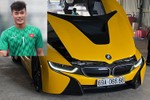 Thủ môn Bùi Tiến Dũng rao bán BMW i8 biển tứ quý 6 