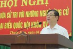 Hình ảnh ngày đầu tiếp xúc cử tri của ứng viên ĐBQH - Chủ tịch VUSTA Phan Xuân Dũng