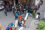 Hà Nội: “Tài xế Grab Bike” bất ngờ đột tử trên đường