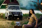 Ngắm Hoa hậu Tiểu Vy khoe dáng ngọc bên Mercedes G63 của đại gia Đặng Lê Nguyên Vũ