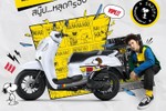 Cận cảnh xe ga Honda Scoopy Snoopy nhập khẩu giá hơn 37 triệu đồng