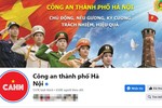 Điều tra vụ hình ảnh nhạy cảm xuất hiện trên Fanpage Công an Hà Nội