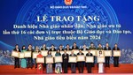 Trao tặng danh hiệu NGND, NGƯT năm 2024 cho 1.188 giáo viên 