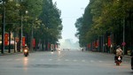 Thủ đô Hà Nội tĩnh lặng sáng mùng 1 Tết Giáp Thìn 2024