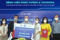 Tỷ lệ hiếm muộn tăng cao, BV Hùng Vương - Cryoviva hợp tác thử nghiệm lâm sàng bằng tế bào gốc cuống rốn