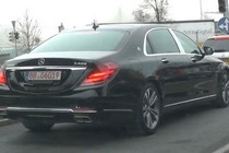 Xuất hiện ảnh thực tế của Mercedes-Maybach S400